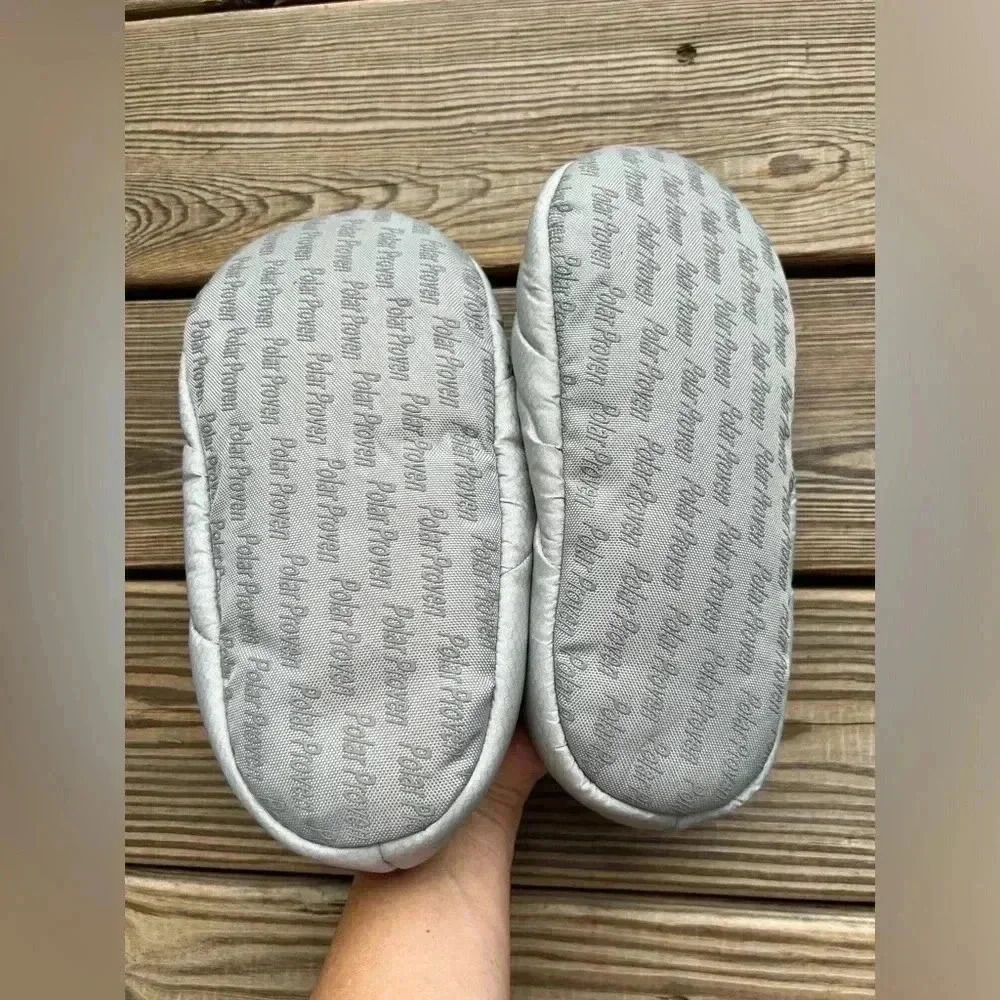 BAFFIN Polar Proven Cush Slippers/Shoes Size Medium Women’s 7/8 Grey - Picture 7 of 8